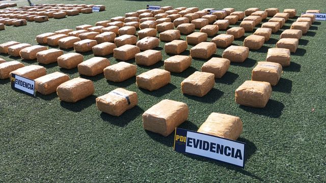 Incautación toneladas droga Incautación toneladas droga