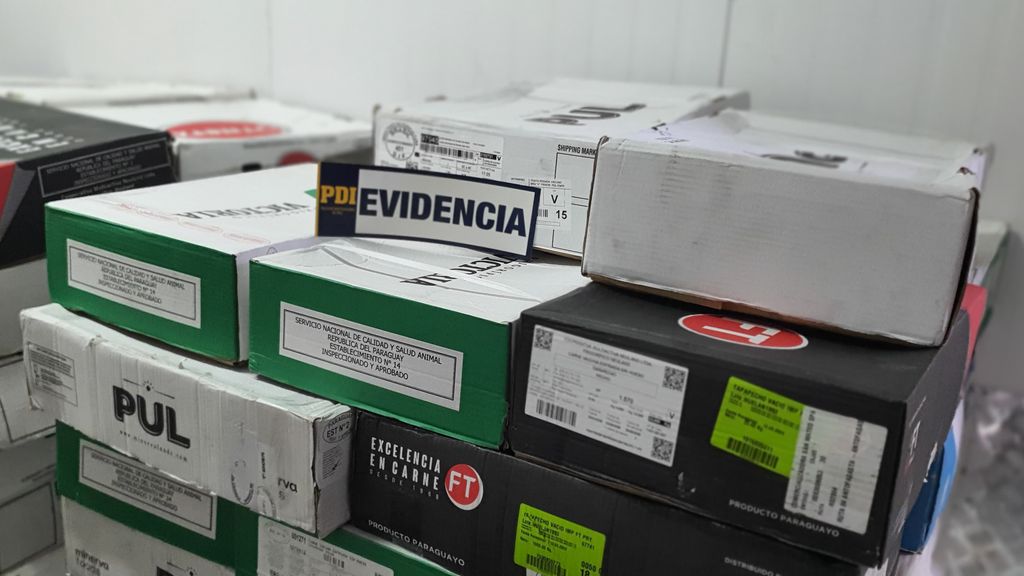 Evidencia robo carne Evidencia robo carne