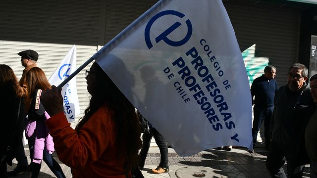 Paro de profesores (referencial) Paro de profesores (referencial)