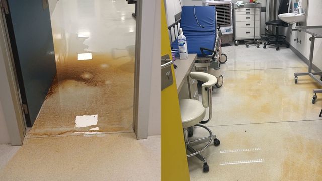 Filtración Hospital Regional de Antofagasta Filtración Hospital Regional de Antofagasta