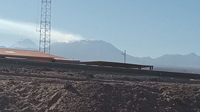 Volcán Lascar Alerta Verde Volcán Lascar Alerta Verde