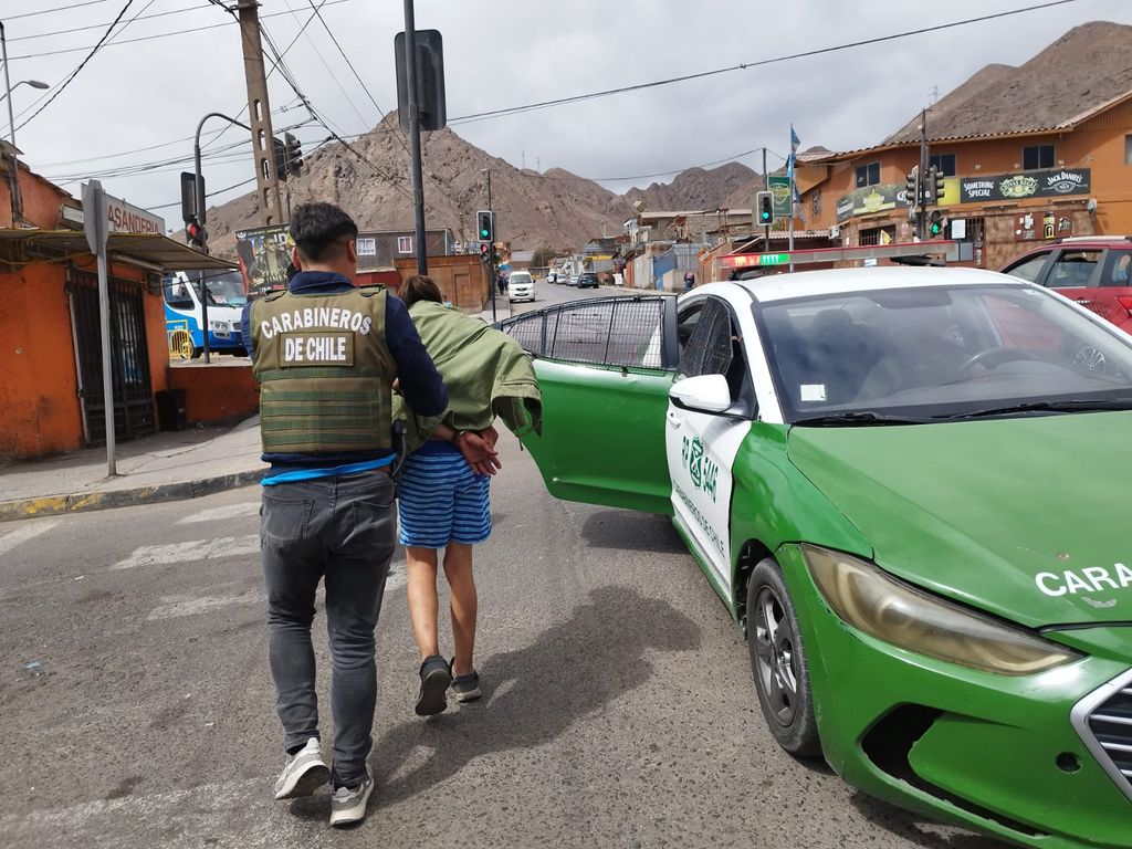 Detenido Violación Detenido Violación