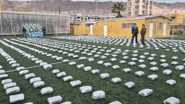 1,8 toneladas de droga