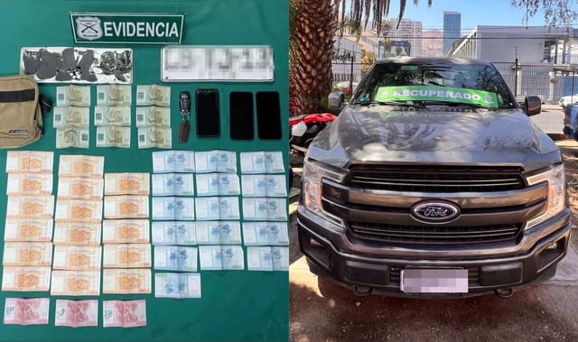 Camioneta Robada Recuperada