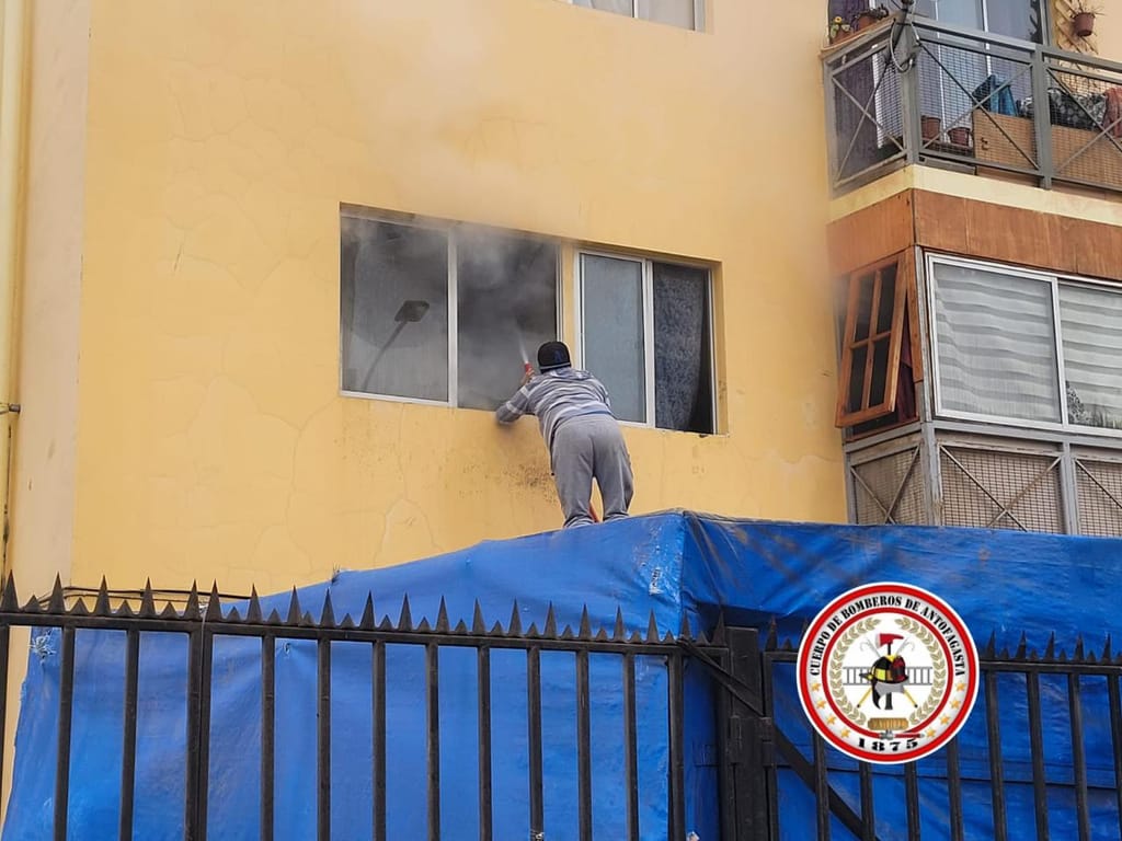 Incendio Departamento Incendio Departamento