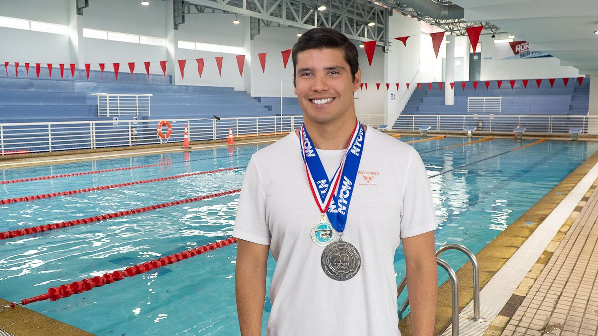 Joven nadador chileno va por la Triple Corona de Aguas Abiertas Joven nadador chileno va por la Triple Corona de Aguas Abiertas