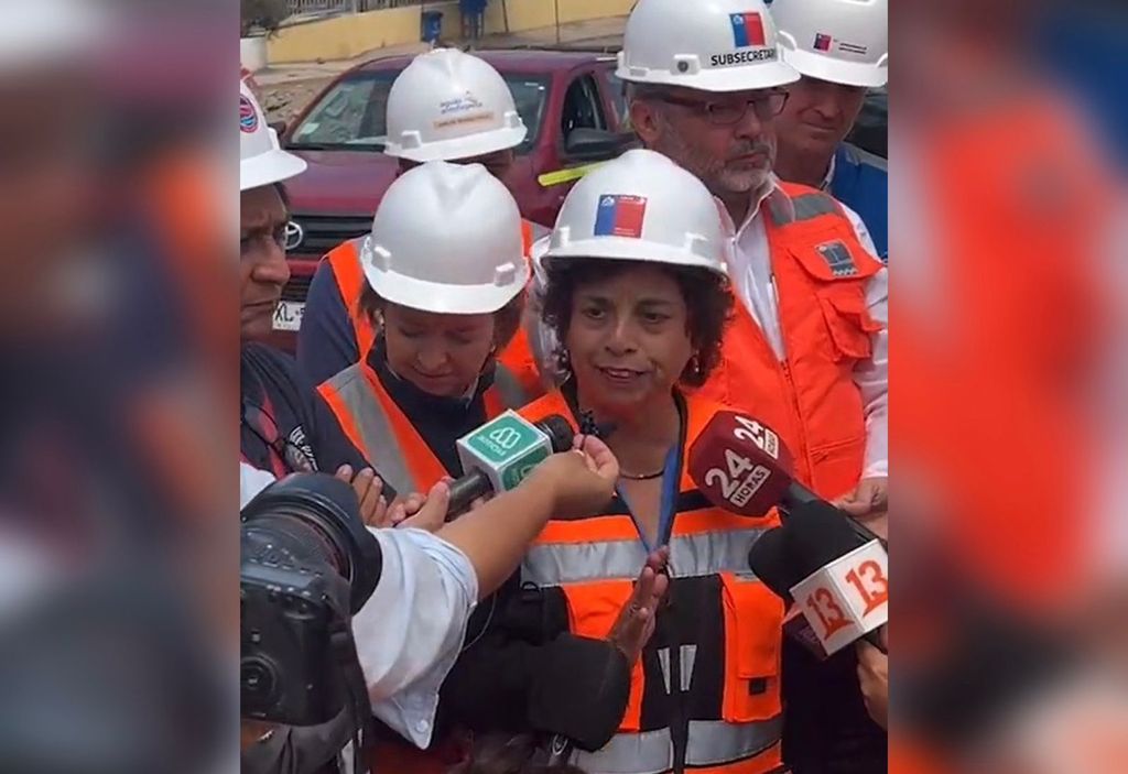 Ministra Aurora Williams en Antofagasta Ministra Aurora Williams en Antofagasta