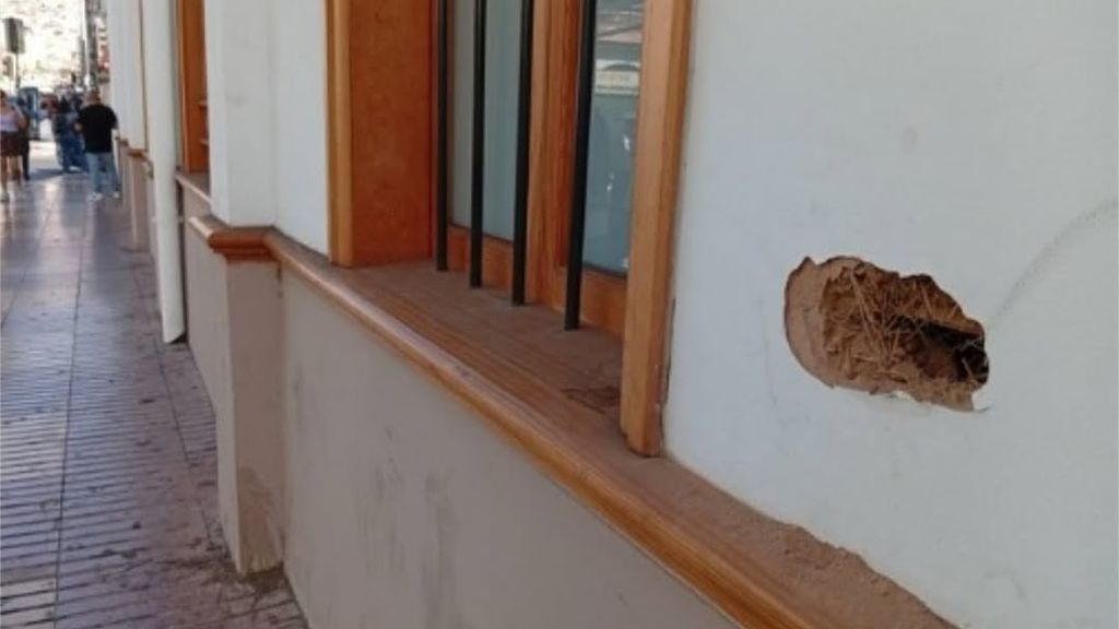 Daños Teatro Pedro de la Barra Daños Teatro Pedro de la Barra