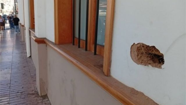 Daños Teatro Pedro de la Barra