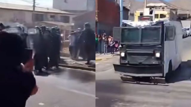 Desórdenes funeral Caso Josefa