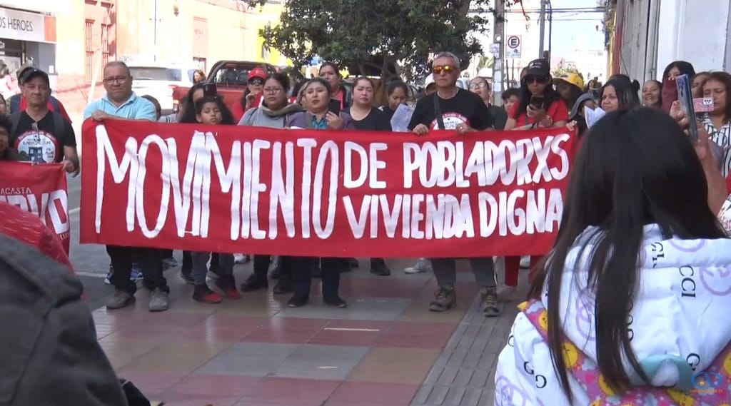 Manifestación de Pobladores Vivienda Digna Manifestación de Pobladores Vivienda Digna