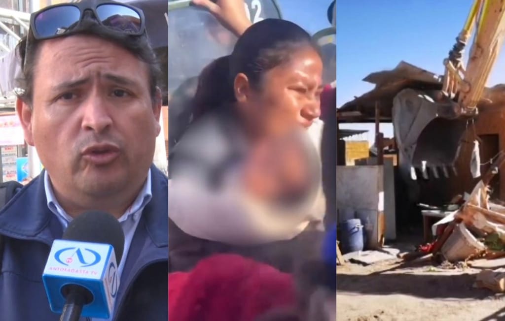 Denuncia Familias Campamento Baquedano Denuncia Familias Campamento Baquedano