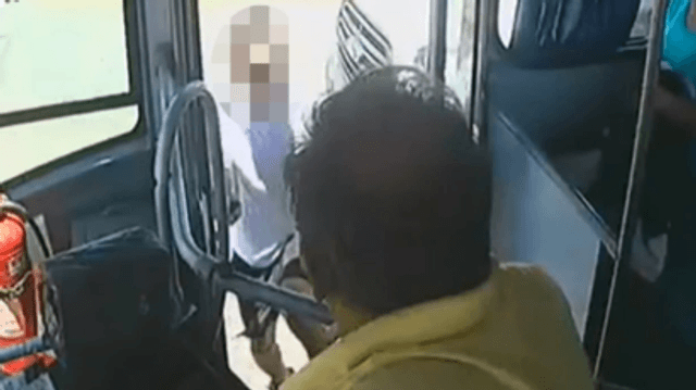 Agresión chofer TransAntofagasta