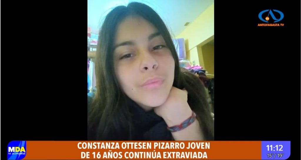 Joven Extraviada Constanza Ottensen Joven Extraviada Constanza Ottensen