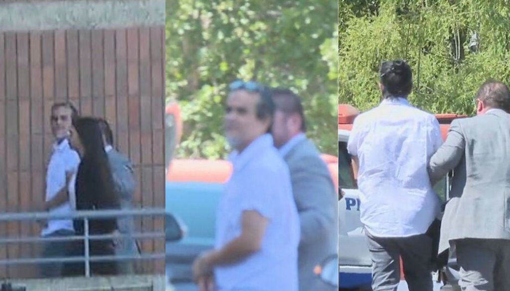 Detención Carlos Contreras en Santiago Detención Carlos Contreras en Santiago