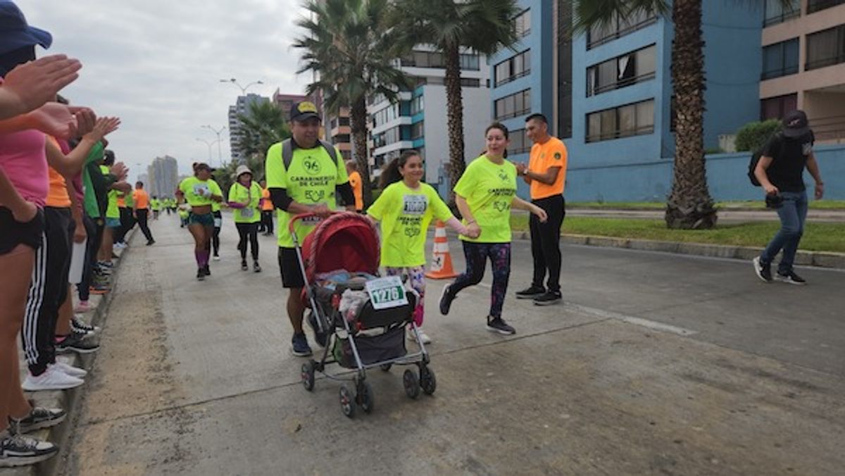 Carabineros en Antofagasta festejan aniversario con corrida familiar Carabineros en Antofagasta festejan aniversario con corrida familiar
