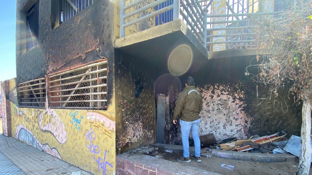 Incendio exregistro Civil