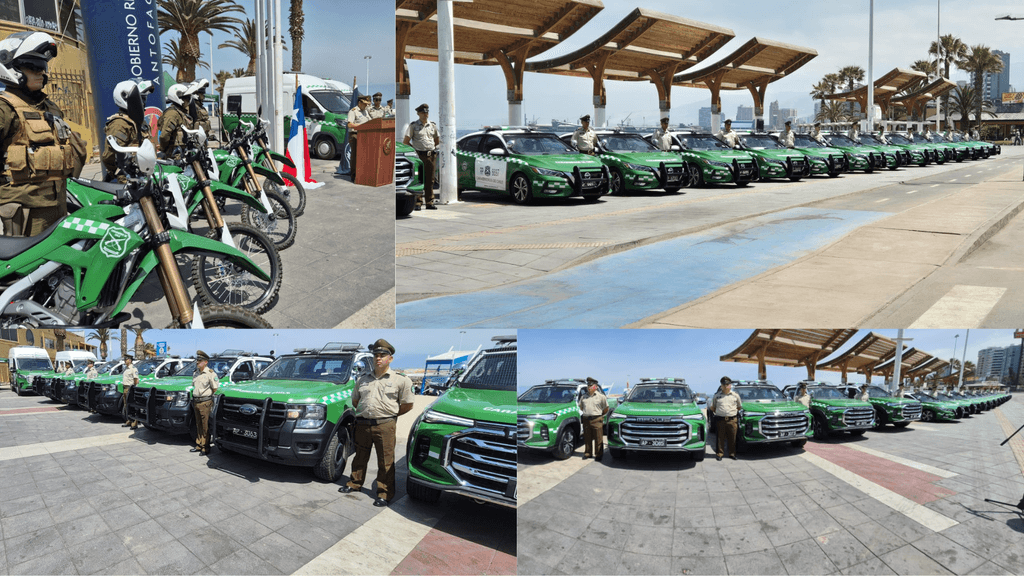 Carabineros nuevos vehículos Carabineros nuevos vehículos