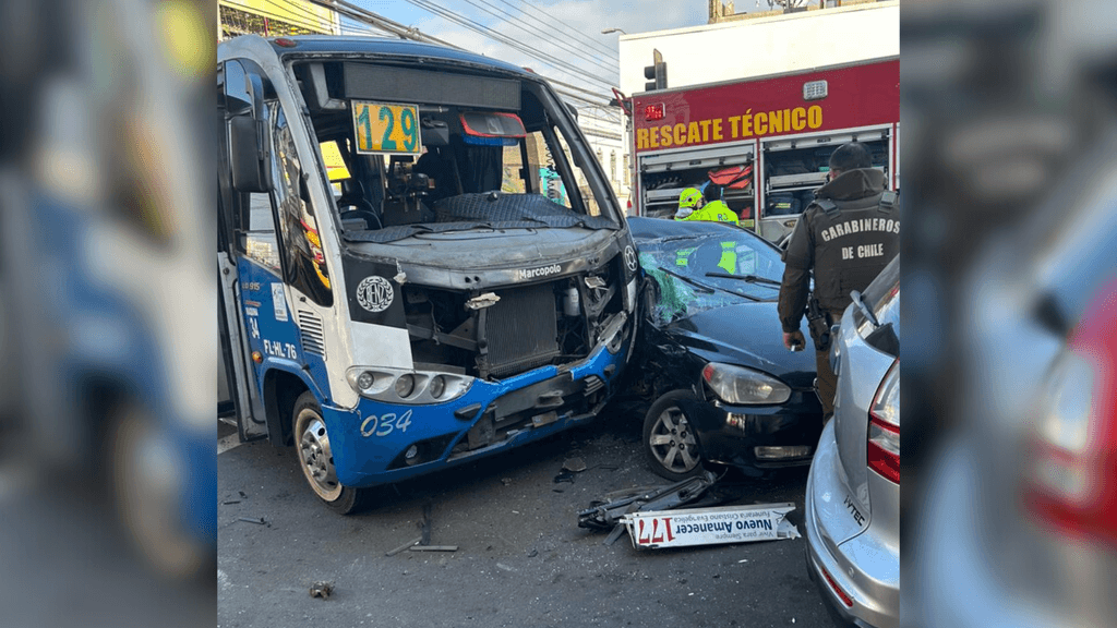 Colisión antofa Colisión antofa