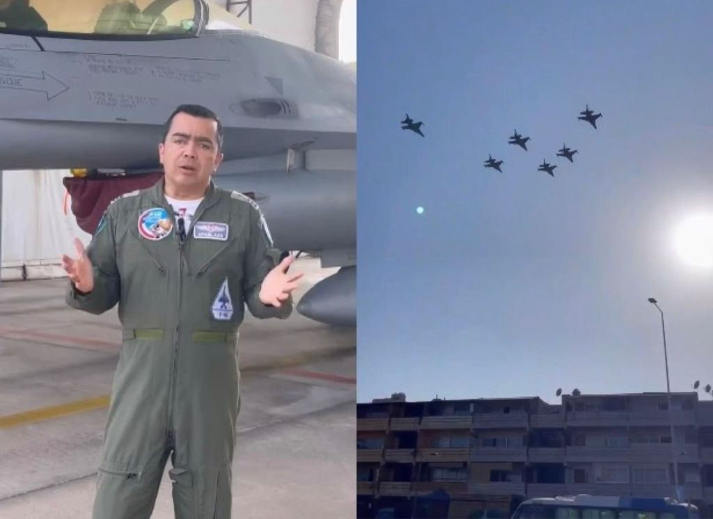 Sobrevuelo F-16 Sobrevuelo F-16