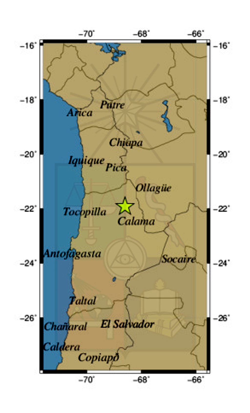 Sismo Calama Sismo Calama