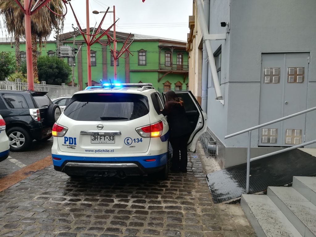 Detenido PDI Cuartel Detenido PDI Cuartel