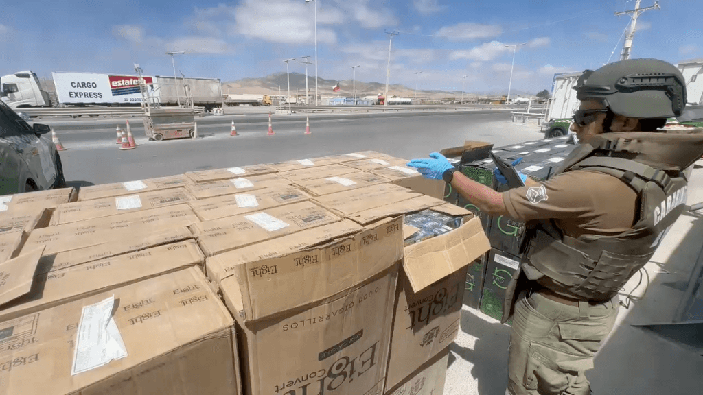 Cigarrillos de contrabando La Negra Antofagasta