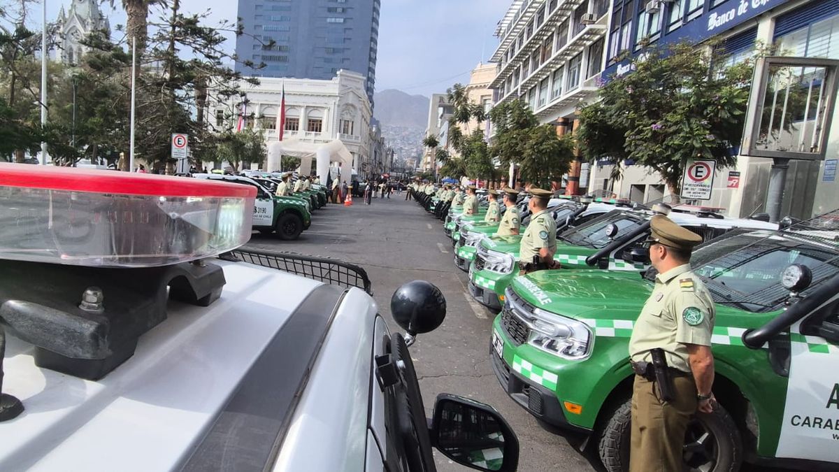 Carabineros refuerza seguridad en Antofagasta con 31 nuevos vehículos Carabineros refuerza seguridad en Antofagasta con 31 nuevos vehículos