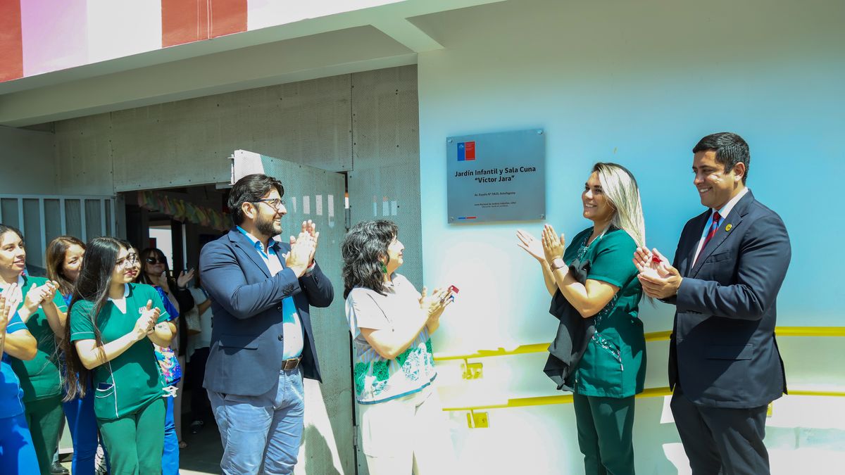 Junji Victor Jara inaugura jardín infantil en Antofagasta Junji Victor Jara inaugura jardín infantil en Antofagasta