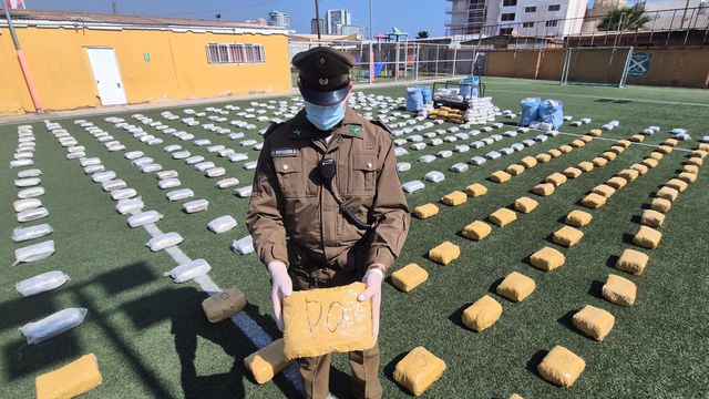 Incautación droga