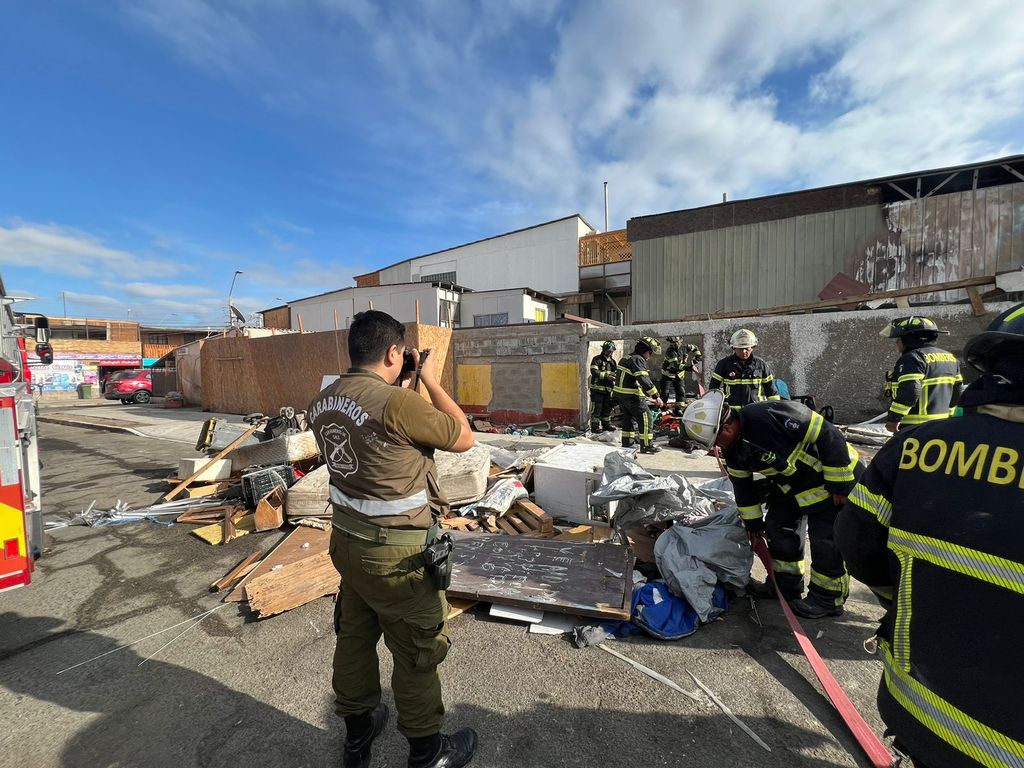 Incendio Vivienda Mejillones Incendio Vivienda Mejillones