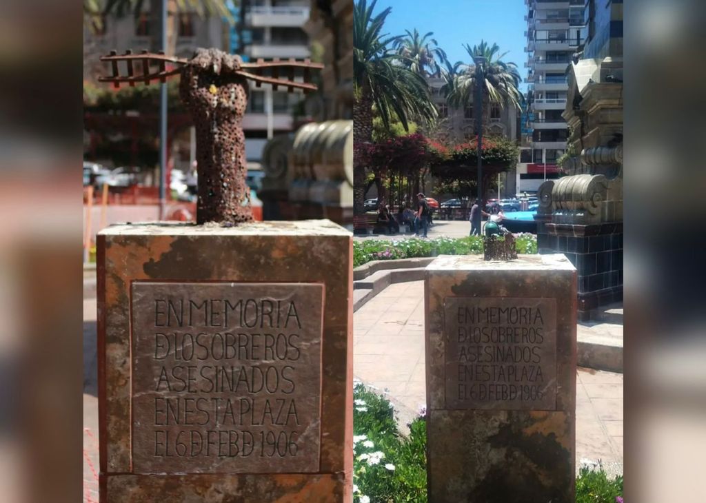 Escultura Matanza Plaza Colón Escultura Matanza Plaza Colón