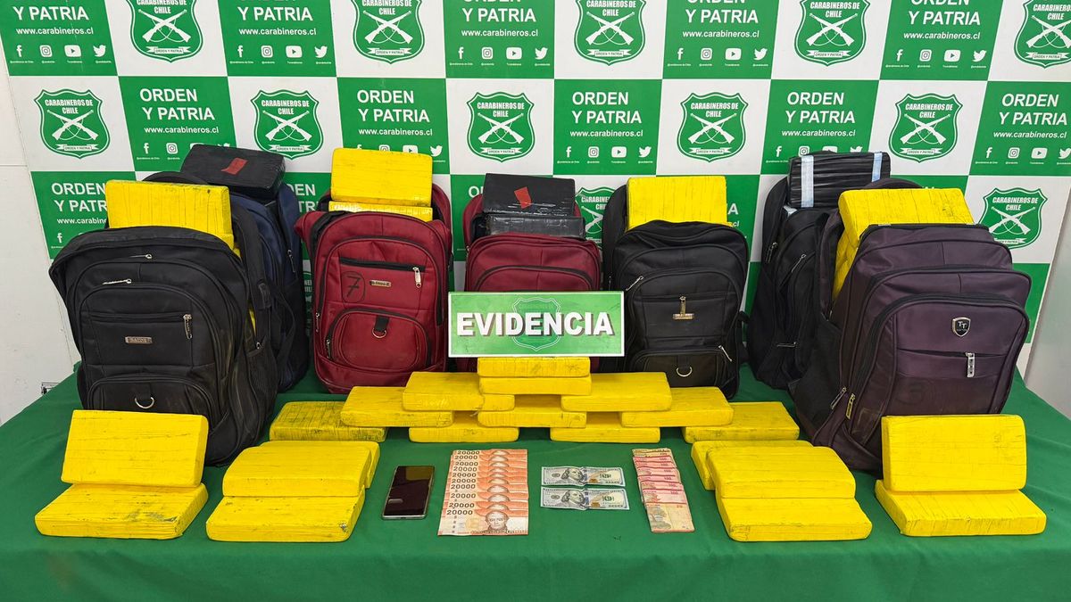 Detienen a boliviano con 179 kilos de droga en Antofagasta Detienen a boliviano con 179 kilos de droga en Antofagasta