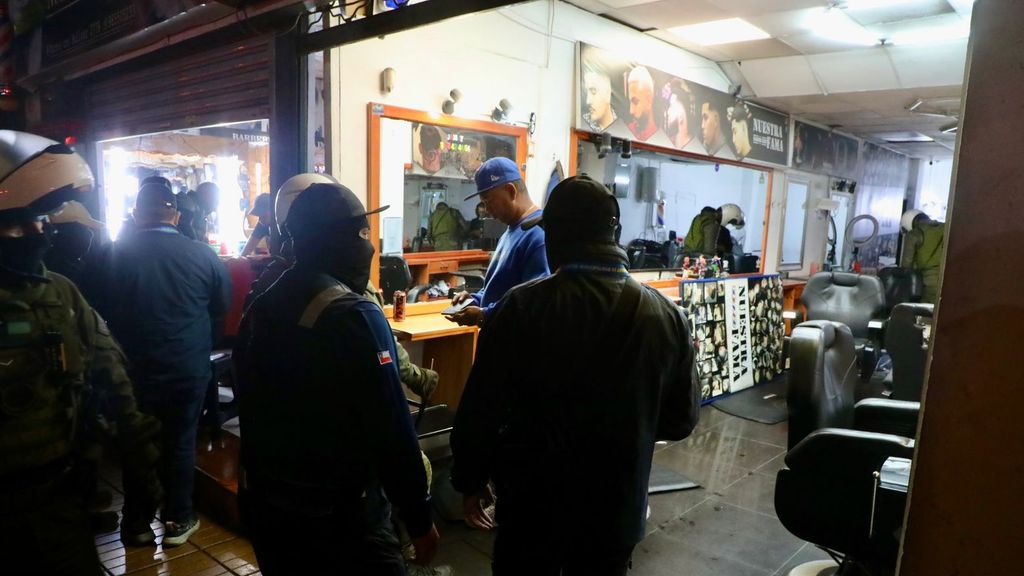 Fiscalización barberías