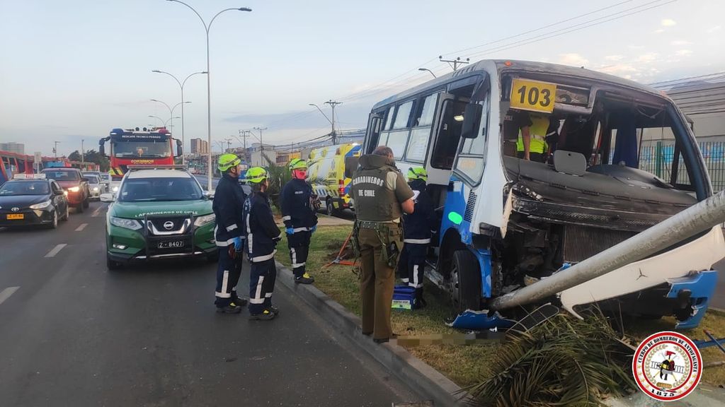 Emergencia Conductor Línea 103 Emergencia Conductor Línea 103