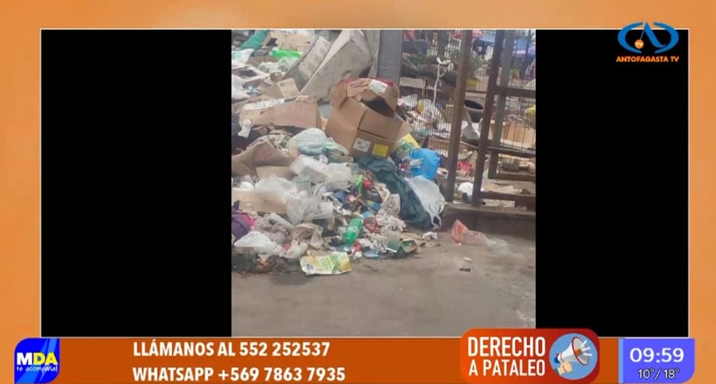 Denuncia Basura Feria Pantaleón Cortés Denuncia Basura Feria Pantaleón Cortés