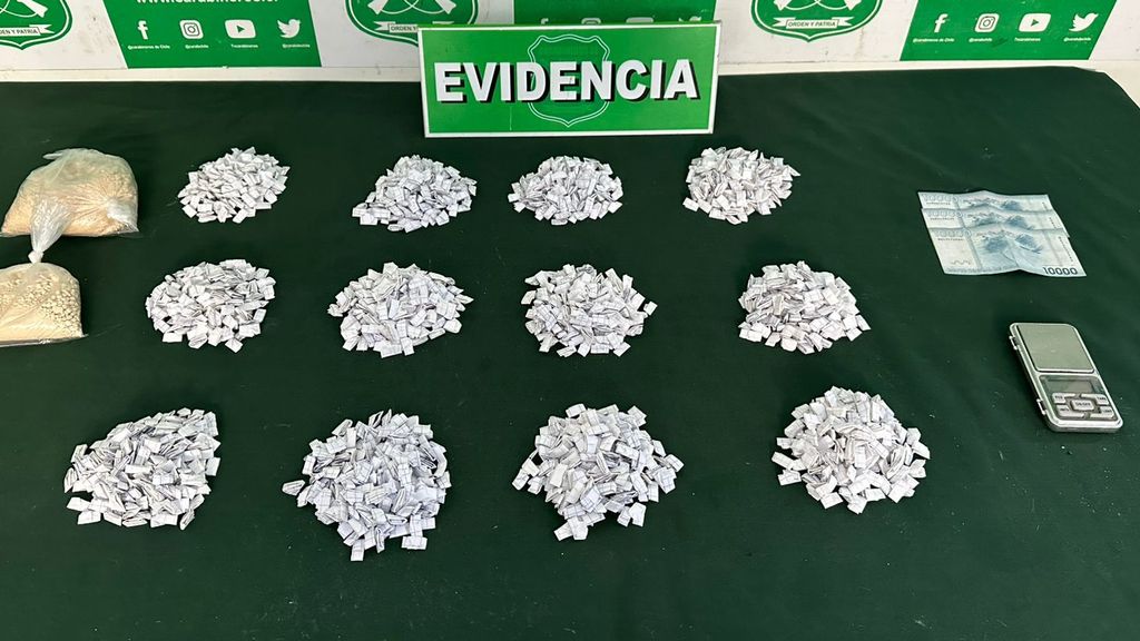 Desarticulan punto de venta de drogas