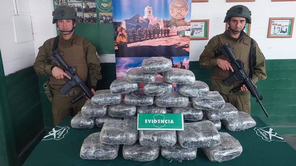 Incautación droga