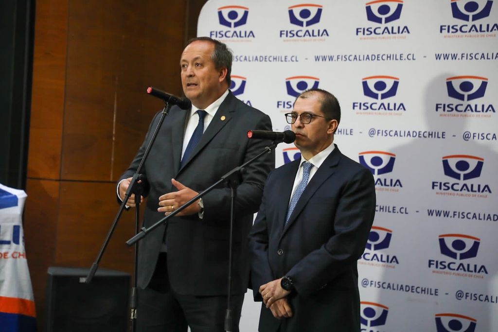 Fiscal Nacional Ángel Valencia y Fiscal General Francisco Barbosa Fiscal Nacional Ángel Valencia y Fiscal General Francisco Barbosa