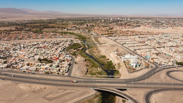 toma aérea Calama toma aérea Calama