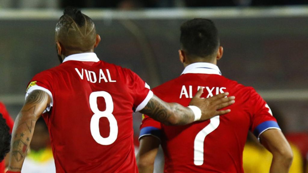 Arturo Vidal y Alexis Sánchez Arturo Vidal y Alexis Sánchez