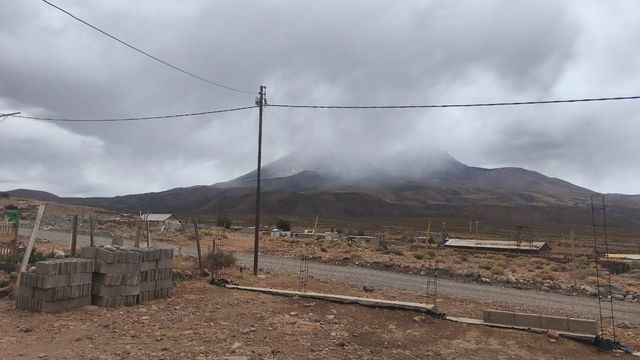 Calama lluvias Alto El Loa
