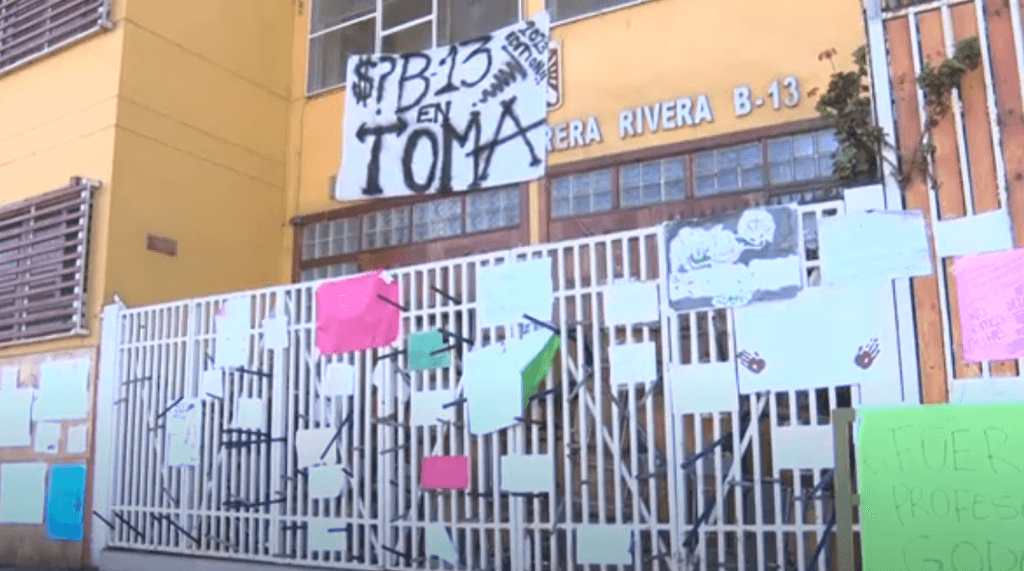 B-13 en toma B-13 en toma