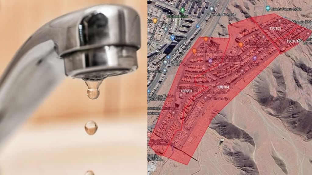 Corte agua potable Corte agua potable