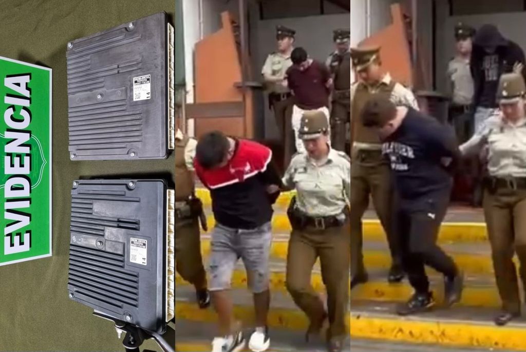 Detenidos Robos Camionetas Detenidos Robos Camionetas