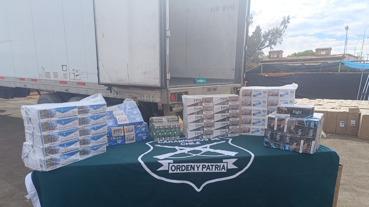 Incautan millonario contrabando de cigarrillos Incautan millonario contrabando de cigarrillos