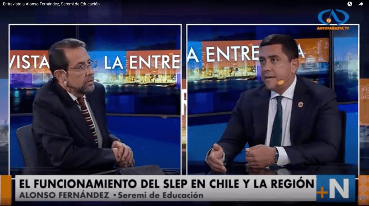 Entrevista Alonso Fernandez - Seremi de Educación