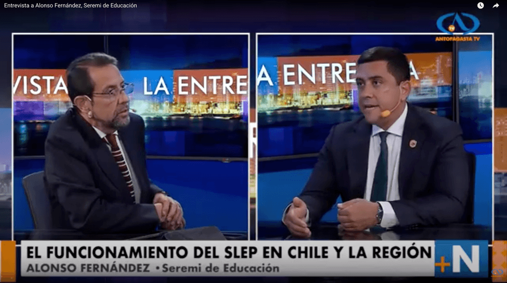 Entrevista Alonso Fernandez - Seremi de Educación Entrevista Alonso Fernandez - Seremi de Educación