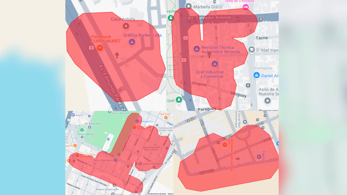 Persisten sin luz en Antofagasta Persisten sin luz en Antofagasta