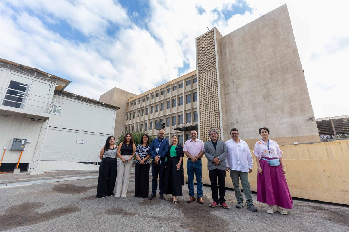 Ministra de Culturas inspecciona proyecto patrimonial en exMolinera del Norte Ministra de Culturas inspecciona proyecto patrimonial en exMolinera del Norte